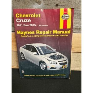 Haynes Repair Manual 24044 Chevrolet Cruze 2011 thru 2015 All Models